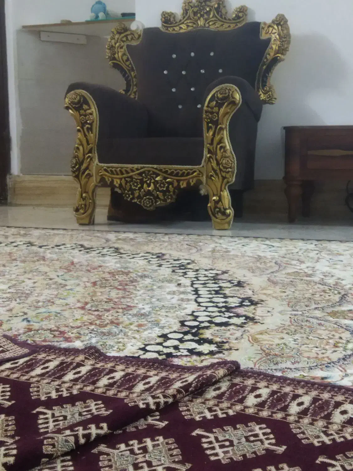 مبل ۷نفره در حد نو|مبلمان خانگی و میز عسلی|جهرم, |دیوار