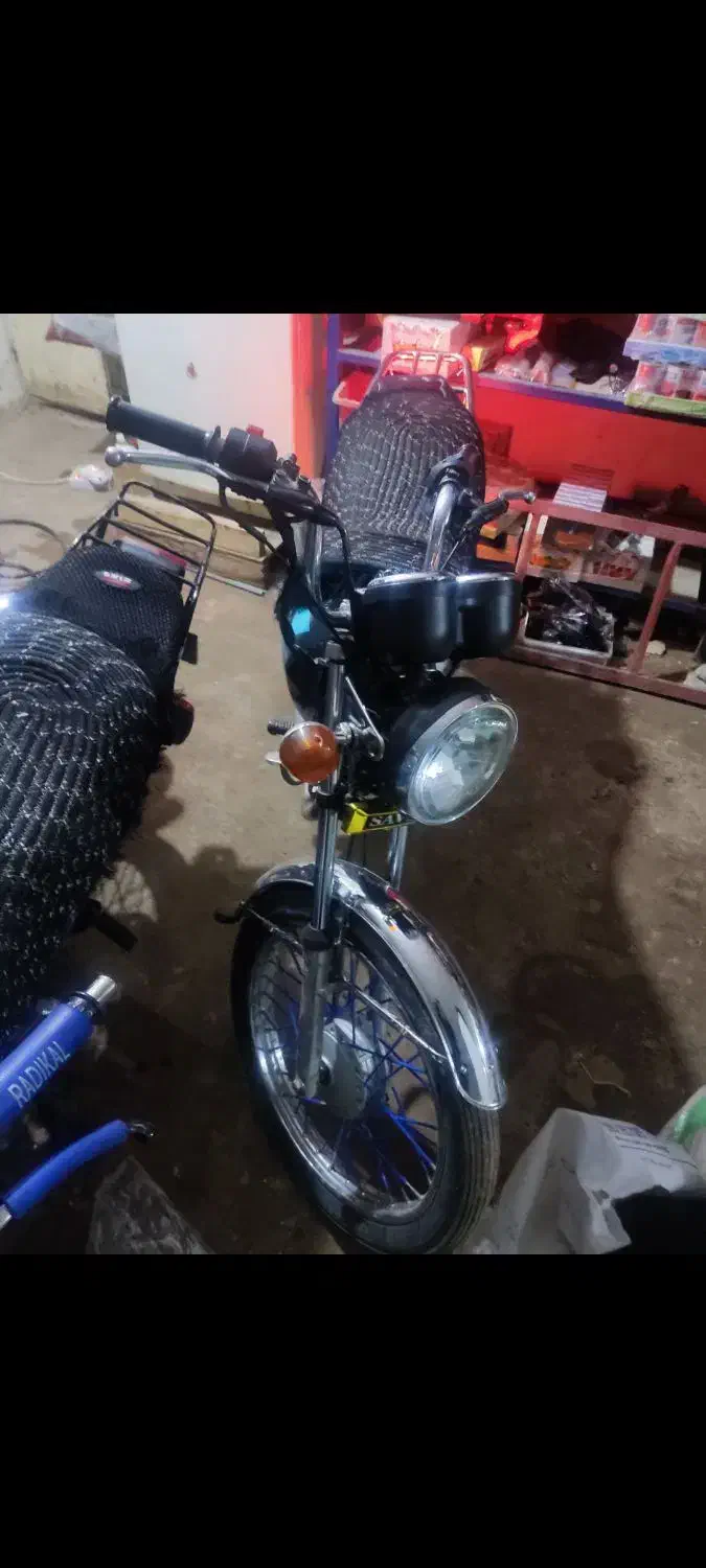 موتور150مدل 88 پنج دنده استارتی|موتورسیکلت|الشتر, |دیوار