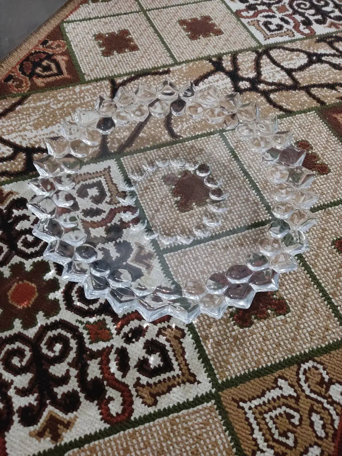 سرویس 12تایی بلور|ظروف سرو و پذیرایی|شهرکرد, |دیوار