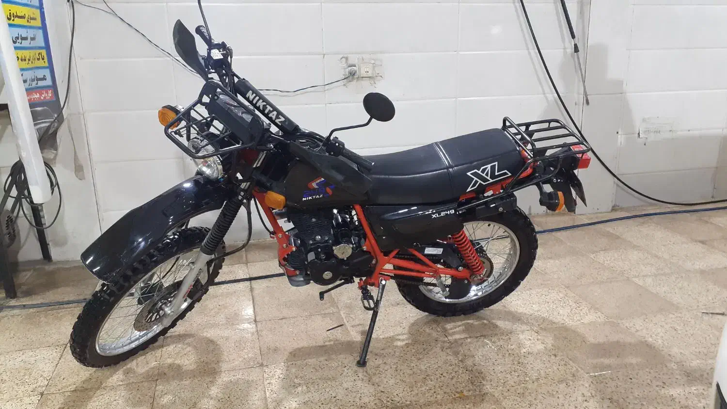 موتور تریل ۲۵۰ccنیکتاز۱۴۰۲ طرح xl|موتورسیکلت|دورود, |دیوار