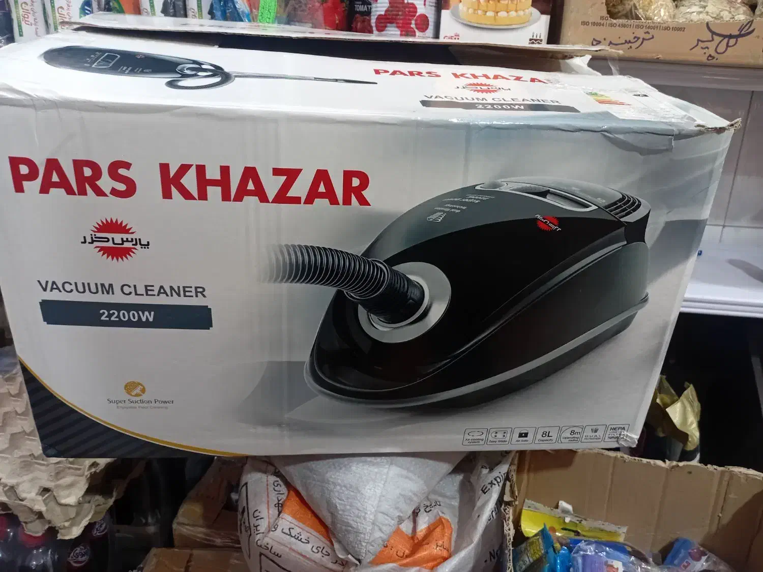 جارو برقی نو نو توی کارتن|جاروبرقی، جارو شارژی، بخارشو|اهواز, شهرک دانشگاه|دیوار