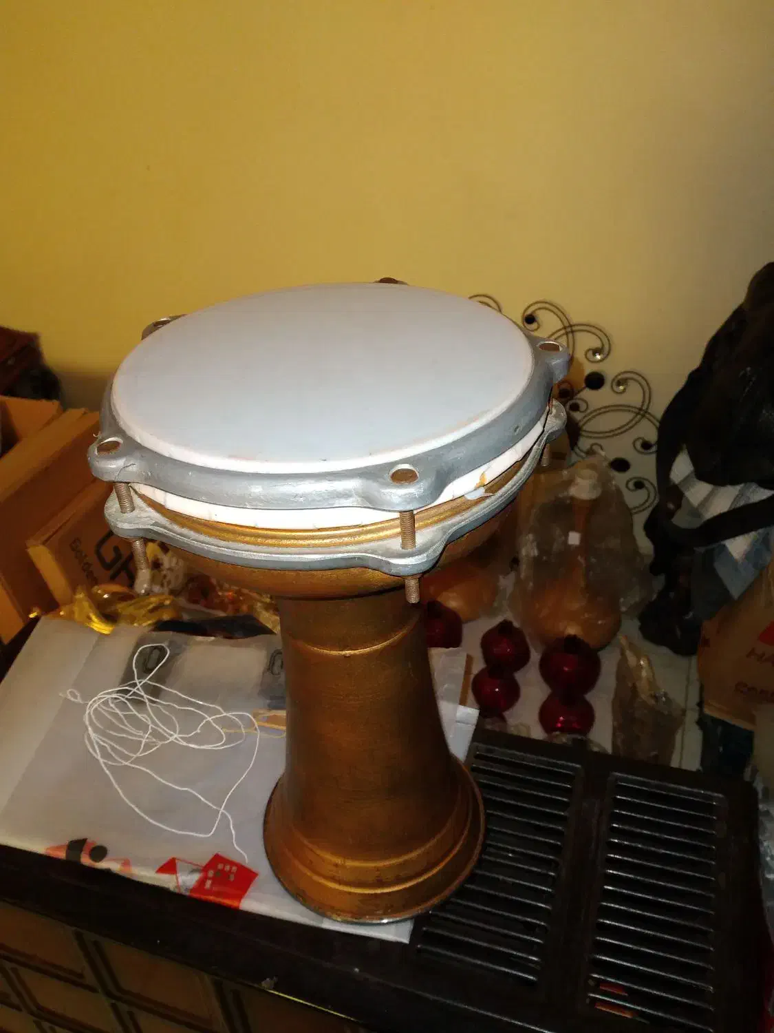 تنبک بدنه فلزی قیمت ۲.۳۰۰|سازهای سنتی|تهران, آذری|دیوار