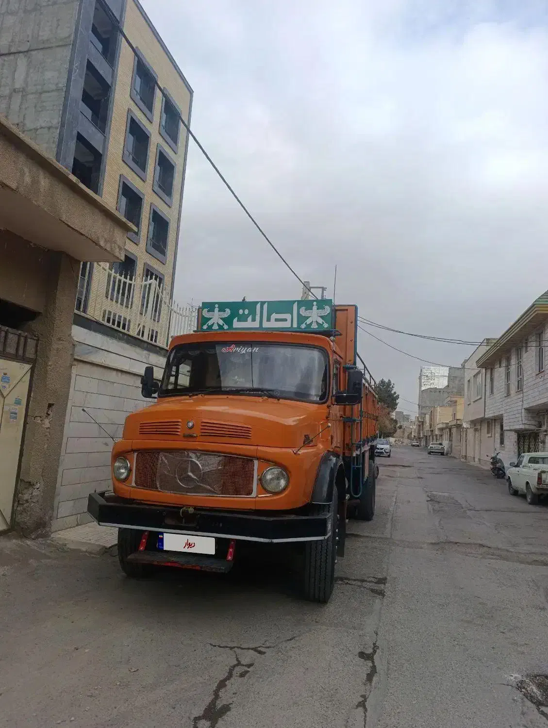 بنز تک باری مدل 81|خودرو سنگین|شال, |دیوار