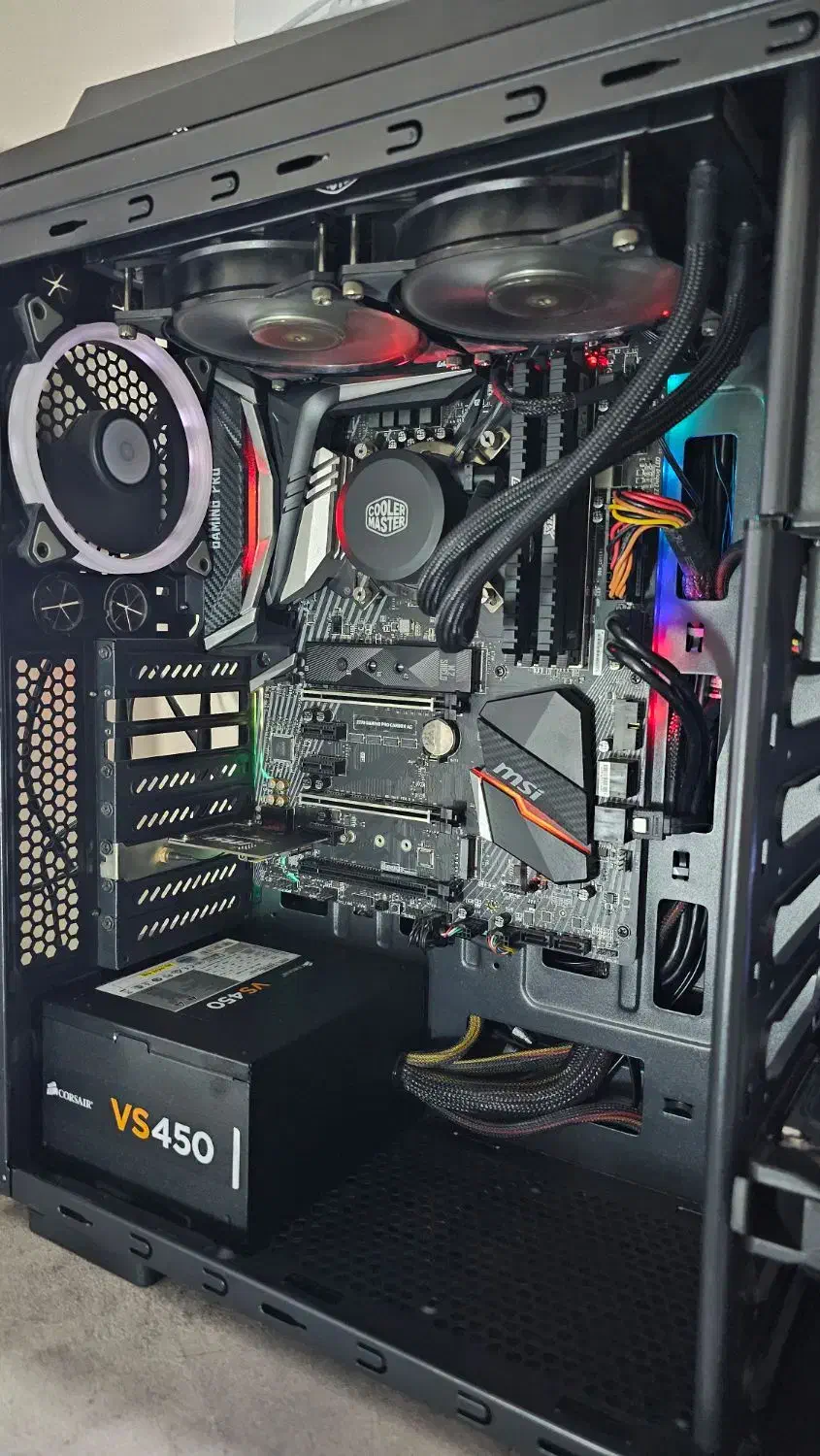 کیس i7 8700K و هارد M2 و SSD سامسونگ|رایانه رومیزی|تهران, حکیمیه|دیوار