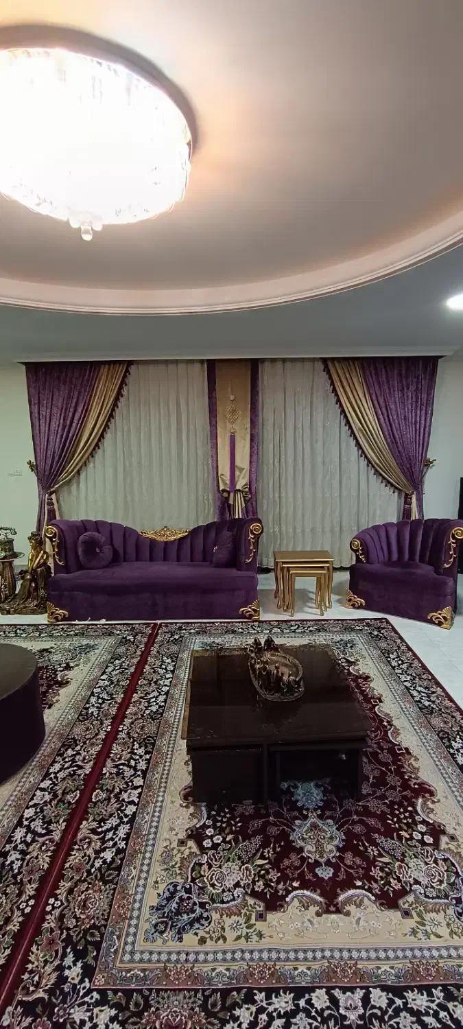 پرده پذیرایی ۵ متری|پرده، رانر، رومیزی|فیروزکوه, |دیوار