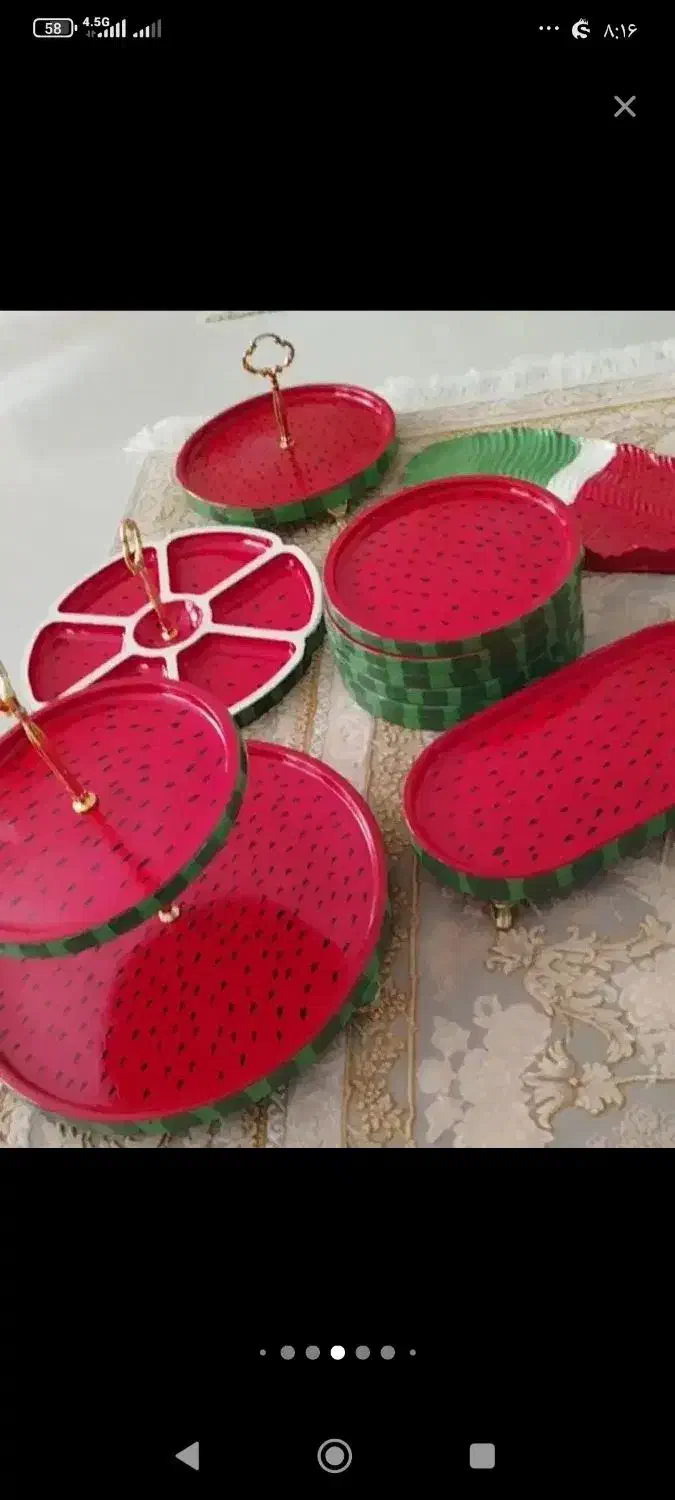 ست یلدایی و دکوری|صنایع دستی و سایر لوازم تزئینی|جیرفت, |دیوار