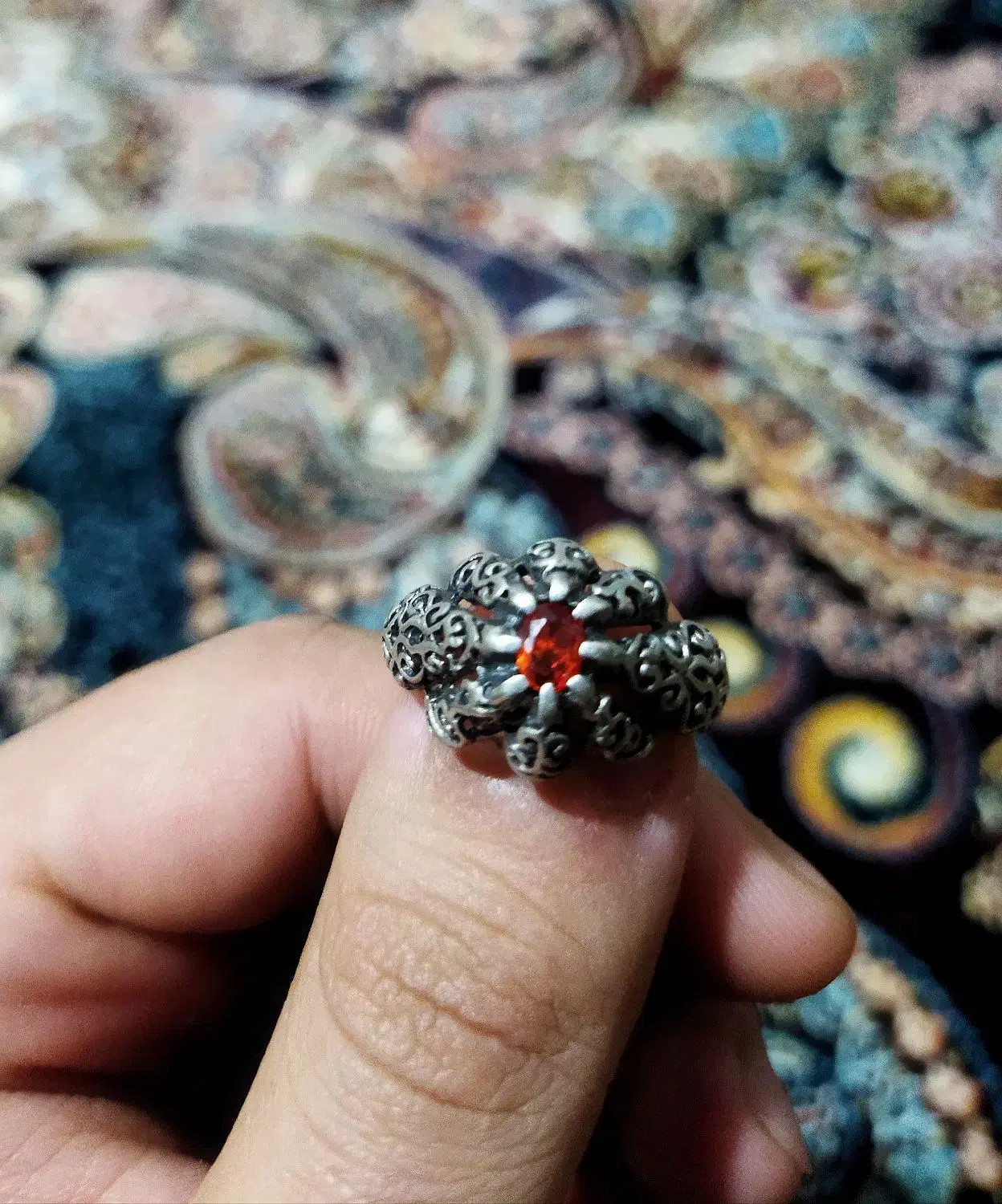 انگشتر نقره|جواهرات|کنگاور, |دیوار