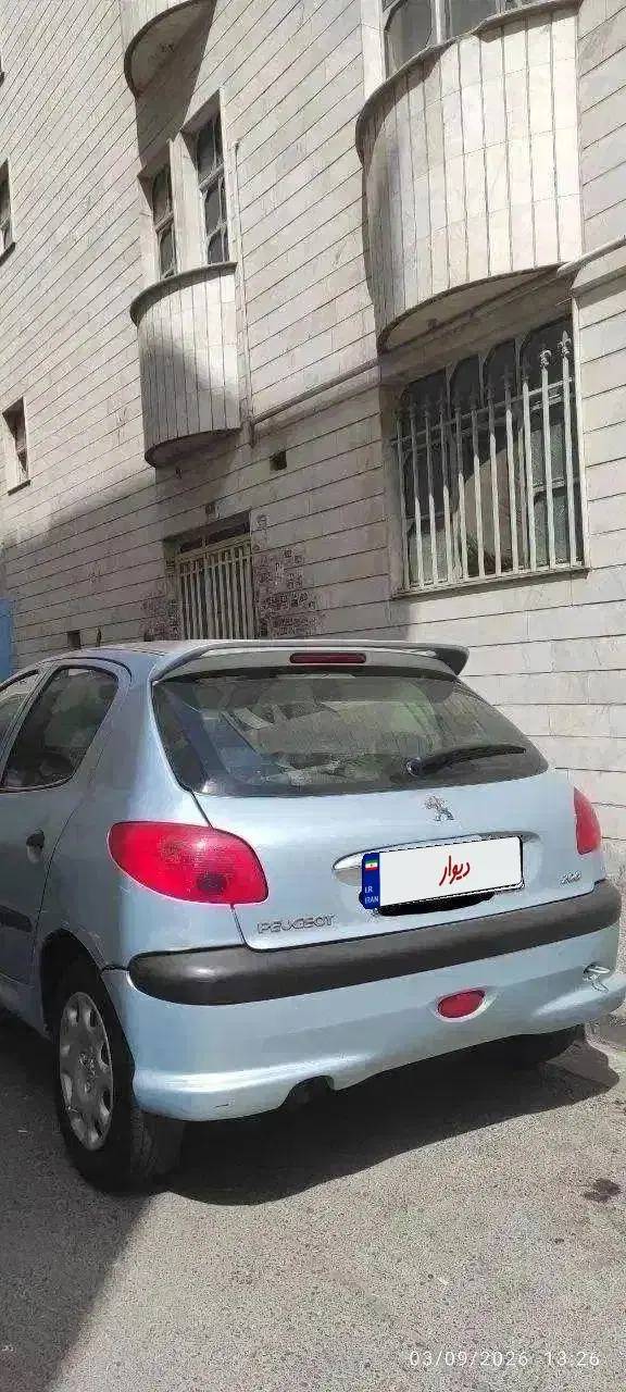 206 تیپ ۶ اتومات|خودرو سواری و وانت|تهران, خانی آباد نو شمالی|دیوار