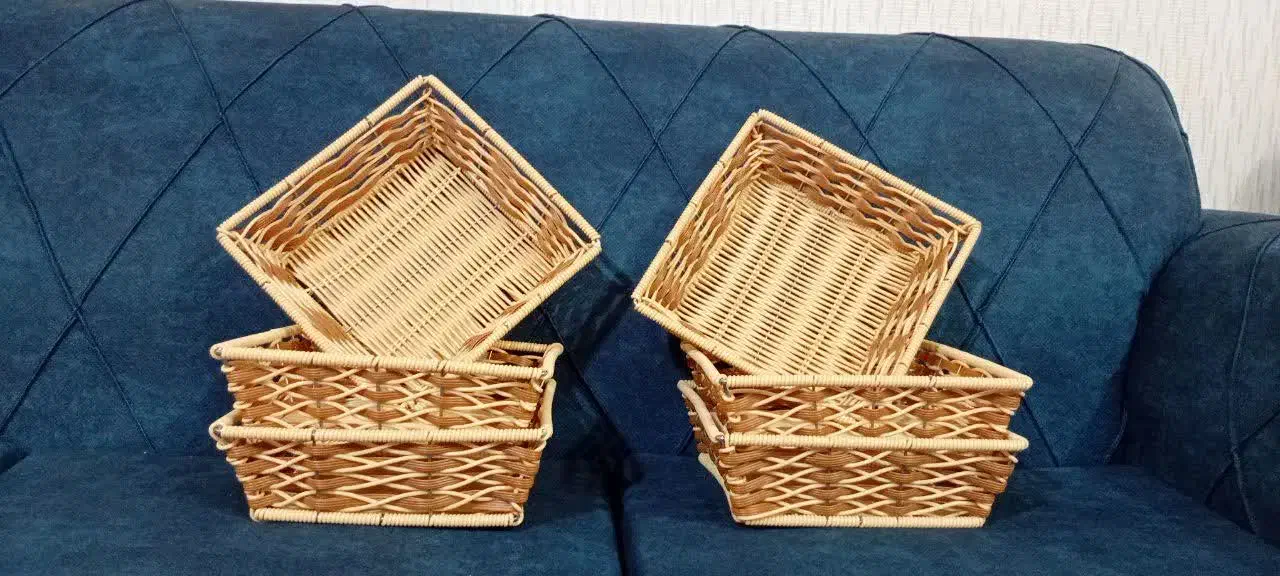 بافت انواع سبد|صنایع دستی و سایر لوازم تزئینی|مهاجران, |دیوار