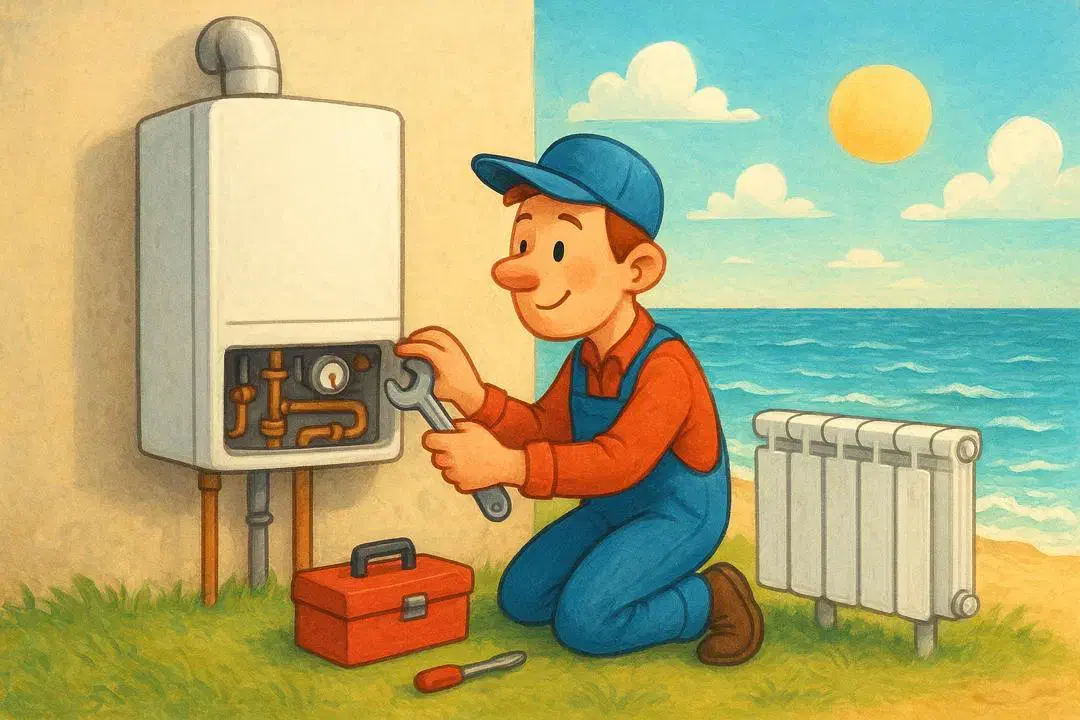 نصب تعمیر پکیج*سرویس پکیج*تعمیرآبگرمکن*موتورخانه|خدمات پیشه و مهارت|رشت, گلسار|دیوار