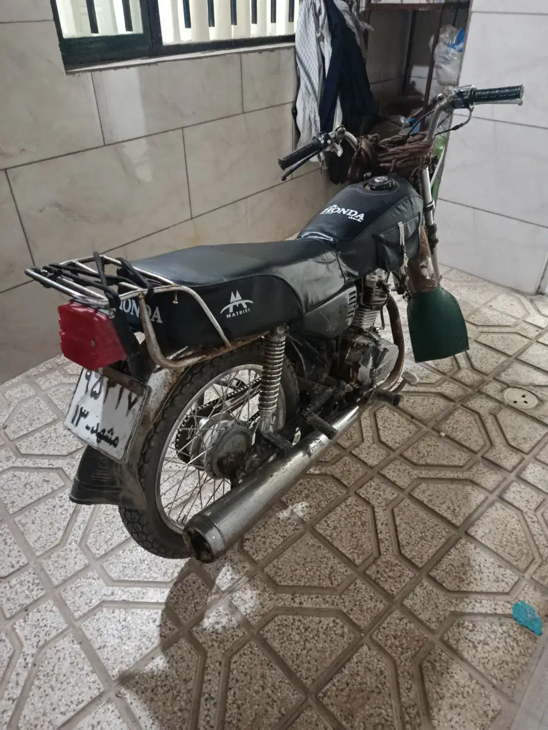 موتور هندا|موتورسیکلت|مشهد, رباط طرق|دیوار