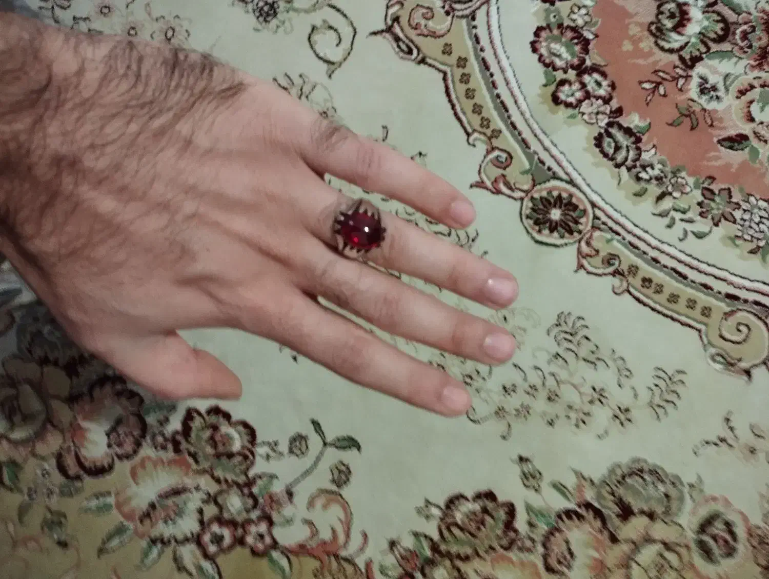 انگشتر یاقوت قرمز|جواهرات|زنجان, |دیوار