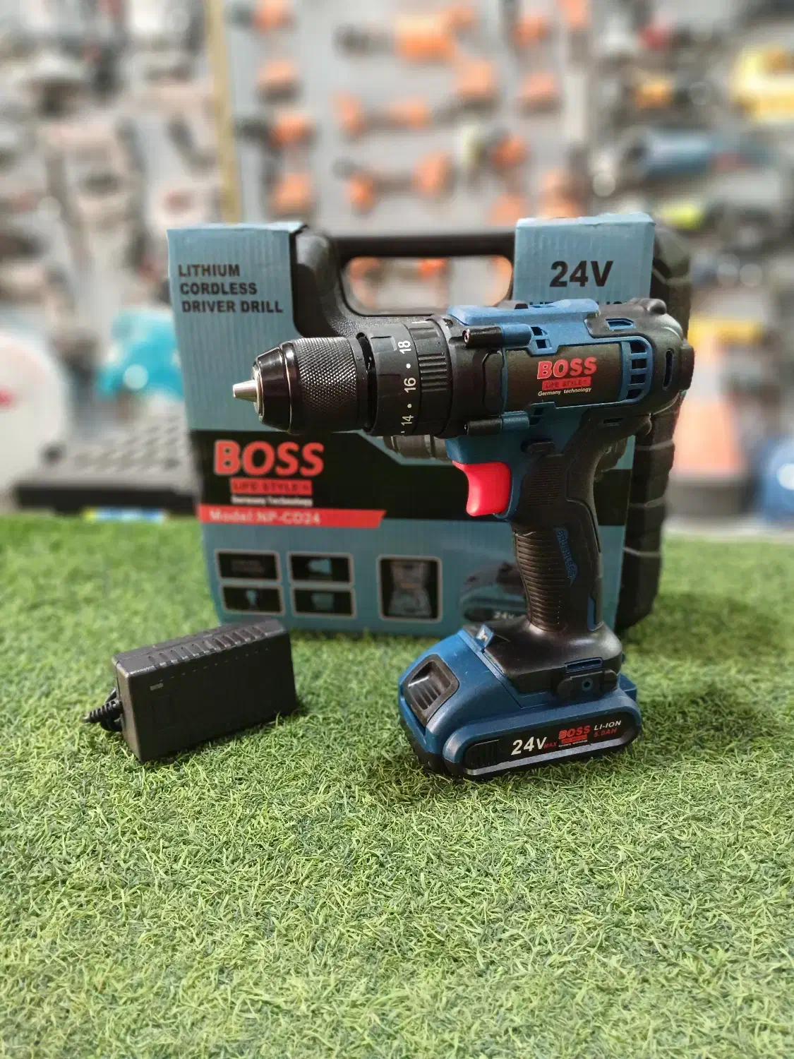 دریل شارژی۳ کاره ۴۸ ولت باس بالوازم کامل|ابزارآلات|فردیس, فردیس|دیوار