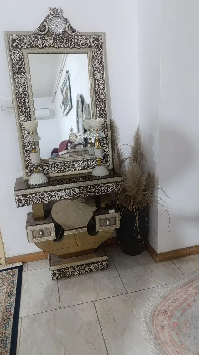 آیینه شمعدان|آینه|رودسر, |دیوار