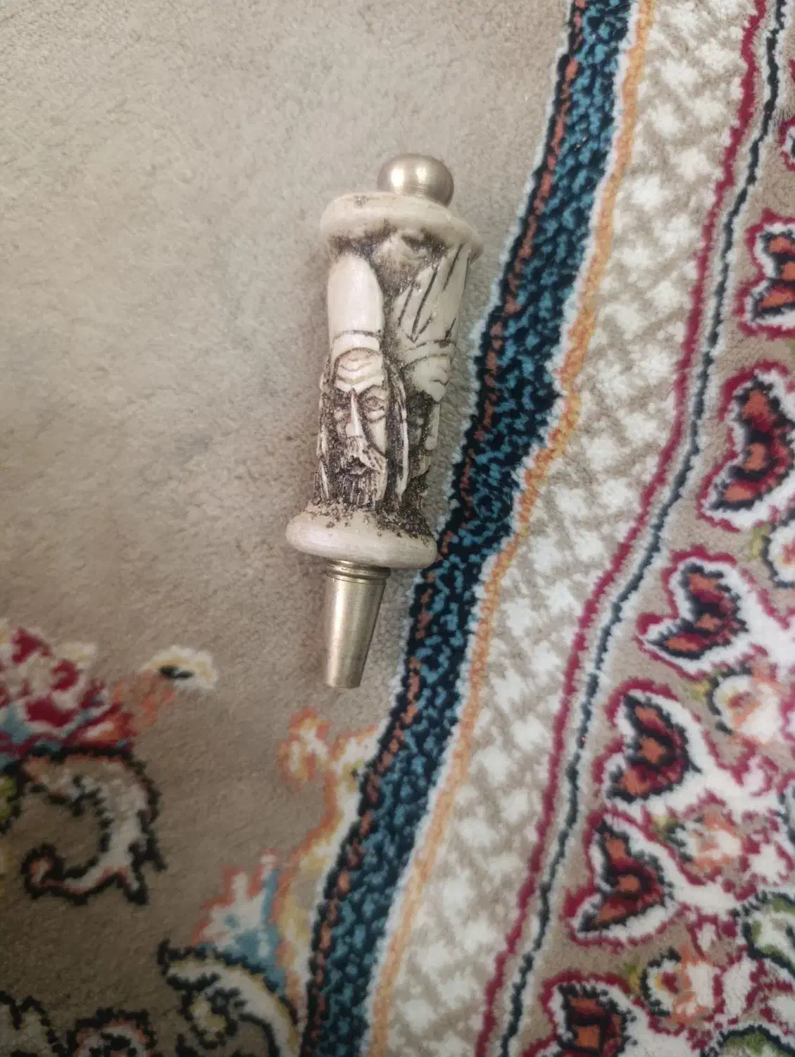 لب گیر قلیان برنجی دست ساز|زیورآلات و اکسسوری|خسروشاه, |دیوار