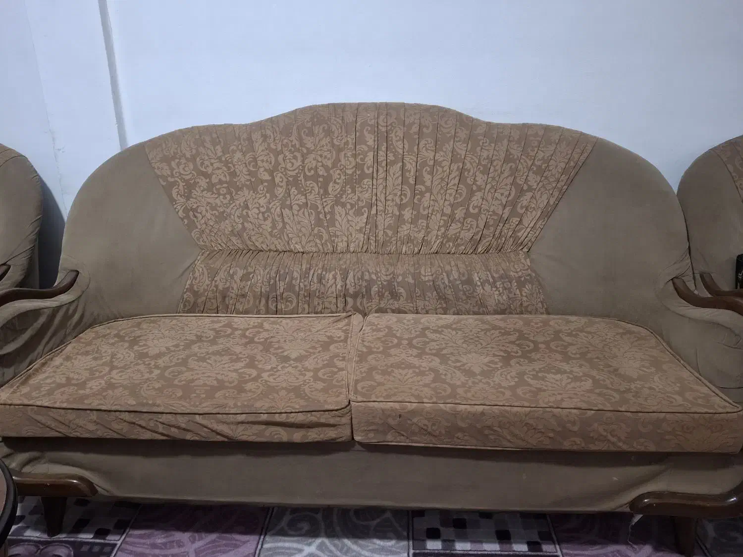 مبل 7نفره تمیز|مبلمان خانگی و میز عسلی|پاکدشت, پاکدشت (مامازند)|دیوار