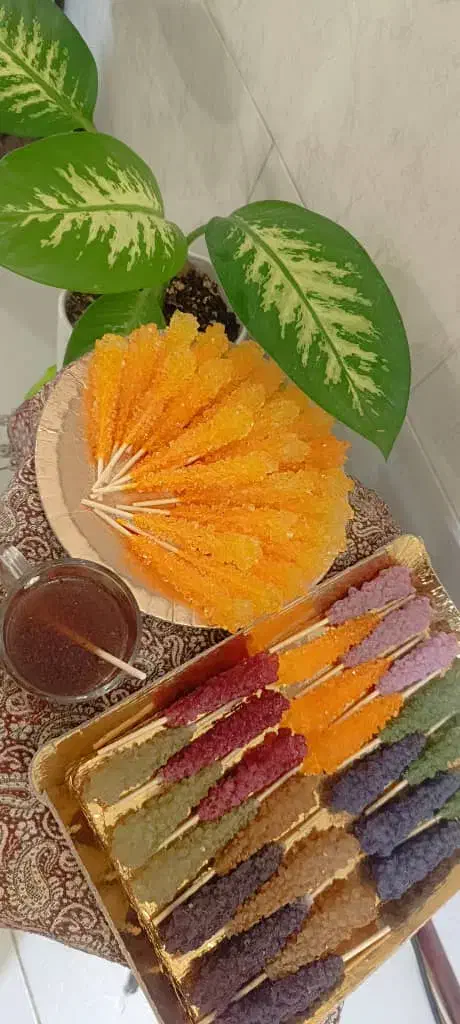 نی نبات زعفرانی و دمنوشی|خوردنی و آشامیدنی|قم, باغ اشرافی|دیوار