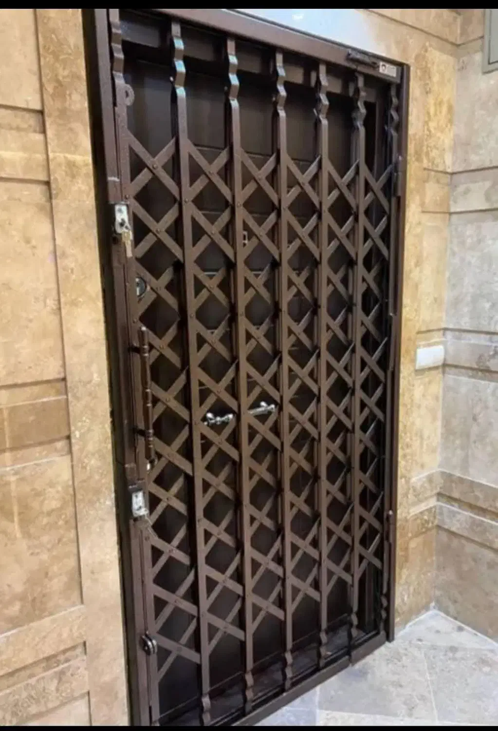 فرفورژه طرحدار.حفاظ بوته دیوار.درب.تراس.اکاردیون|مصالح و تجهیزات ساختمان|مشهد, کوی سیدی|دیوار