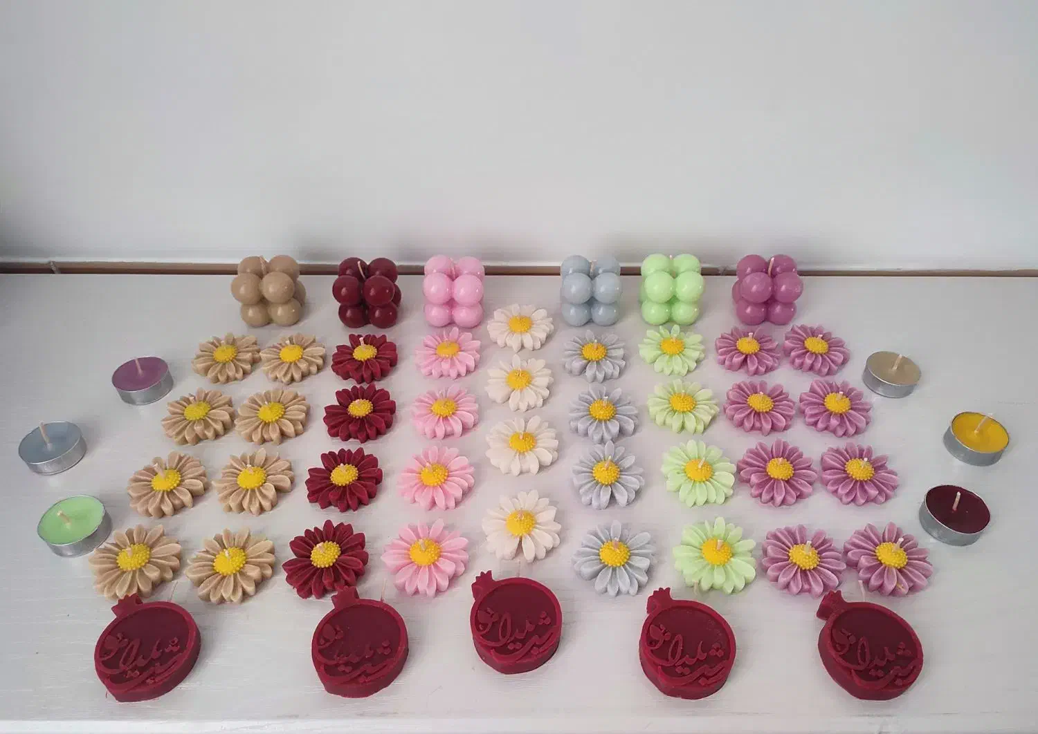 شمع بابونه|صنایع دستی و سایر لوازم تزئینی|اقبالیه, |دیوار