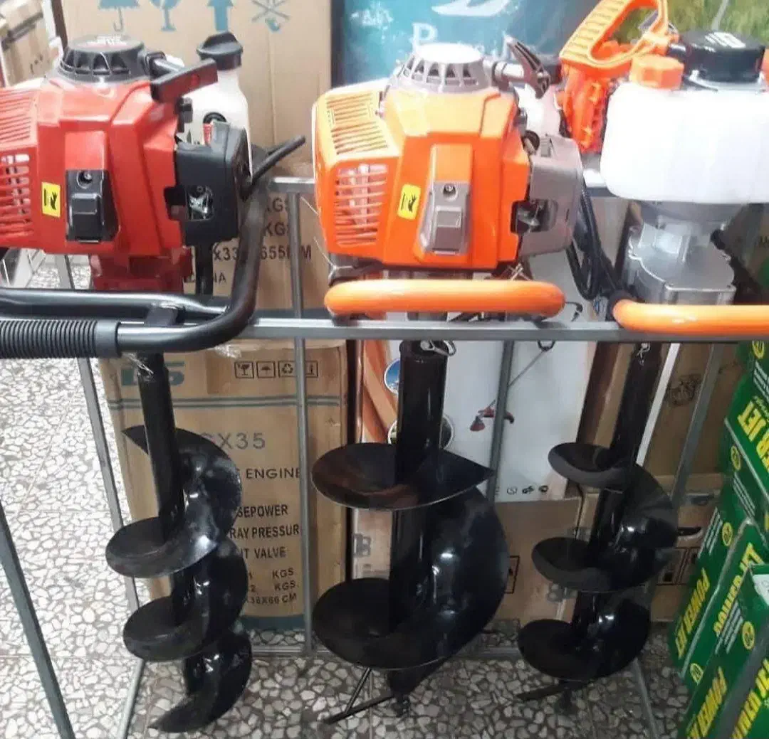 چاله کن دستی 73 سی سی تایوانی لوشانگ با مته فولادی|ماشینآلات صنعتی|تهران, شهید رجایی|دیوار