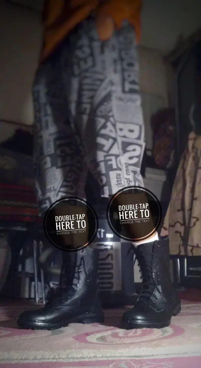 پوتین مردانه چرم|کیف، کفش، کمربند|مشهد, عبادی|دیوار