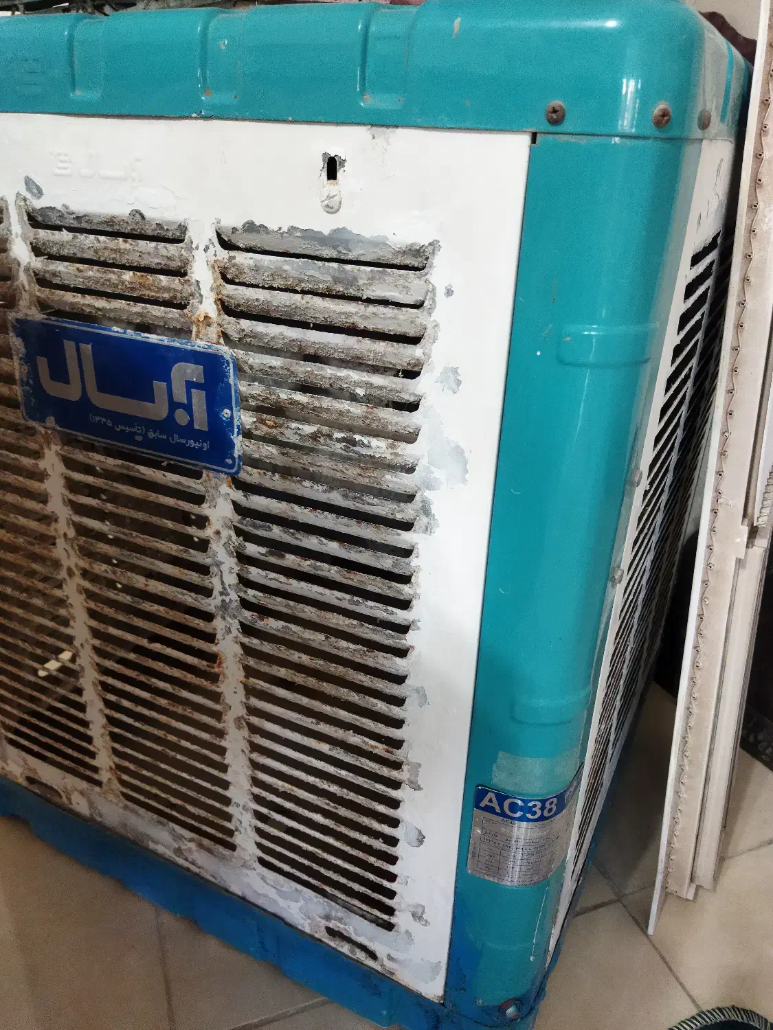 کولر آبی 4500/سالم، مناسب خونه مغازه|کولر آبی|پرند, فاز ۳|دیوار