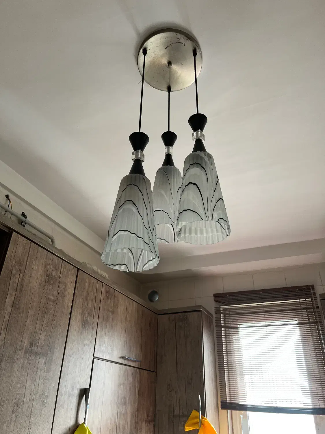 لوستر|لوستر و چراغ آویز|بندر گز, |دیوار