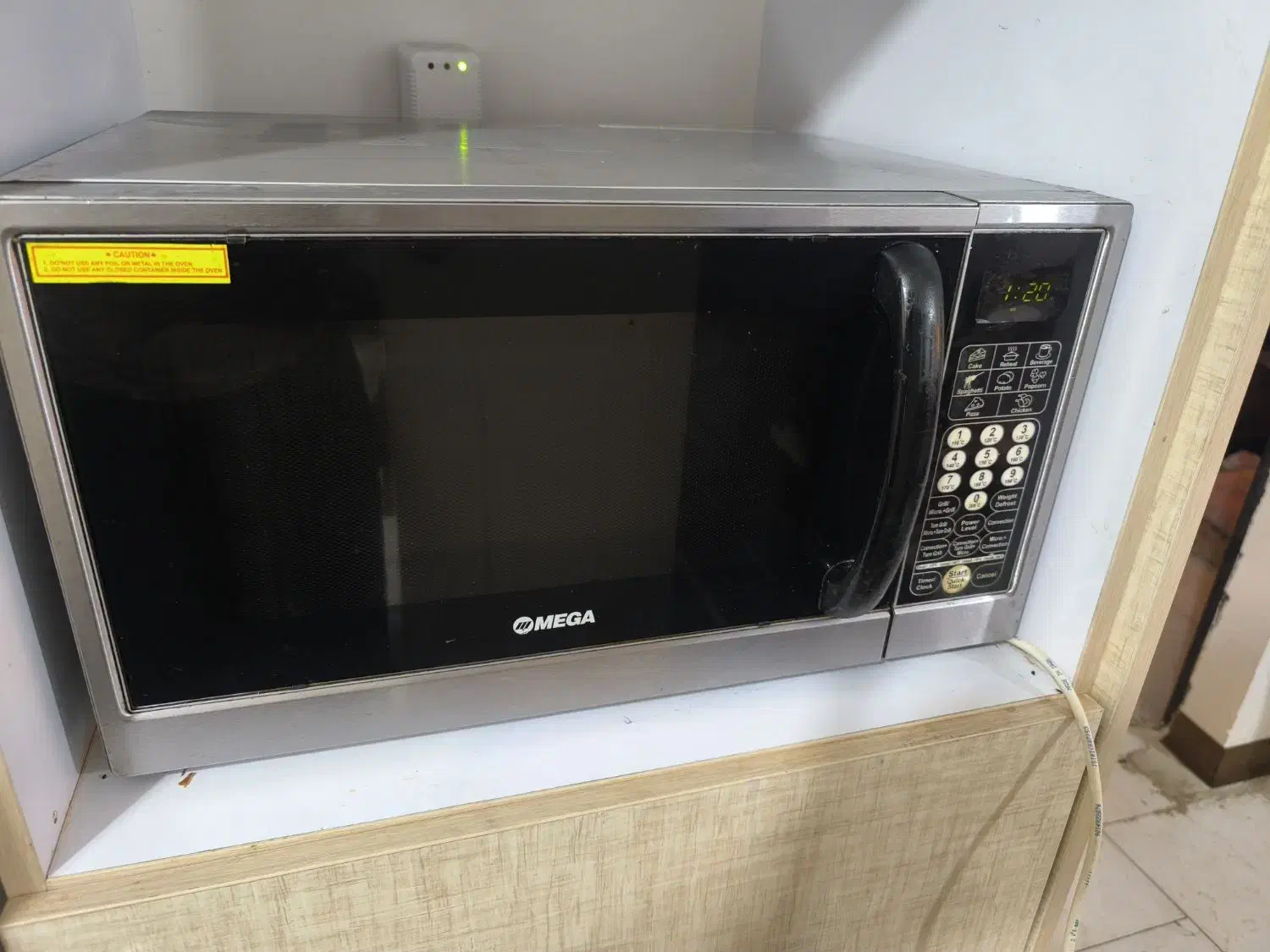 ماکروویو mega|اجاق گاز و لوازم برقی پخت‌وپز|هشتگرد, فاز ۷ مهستان|دیوار