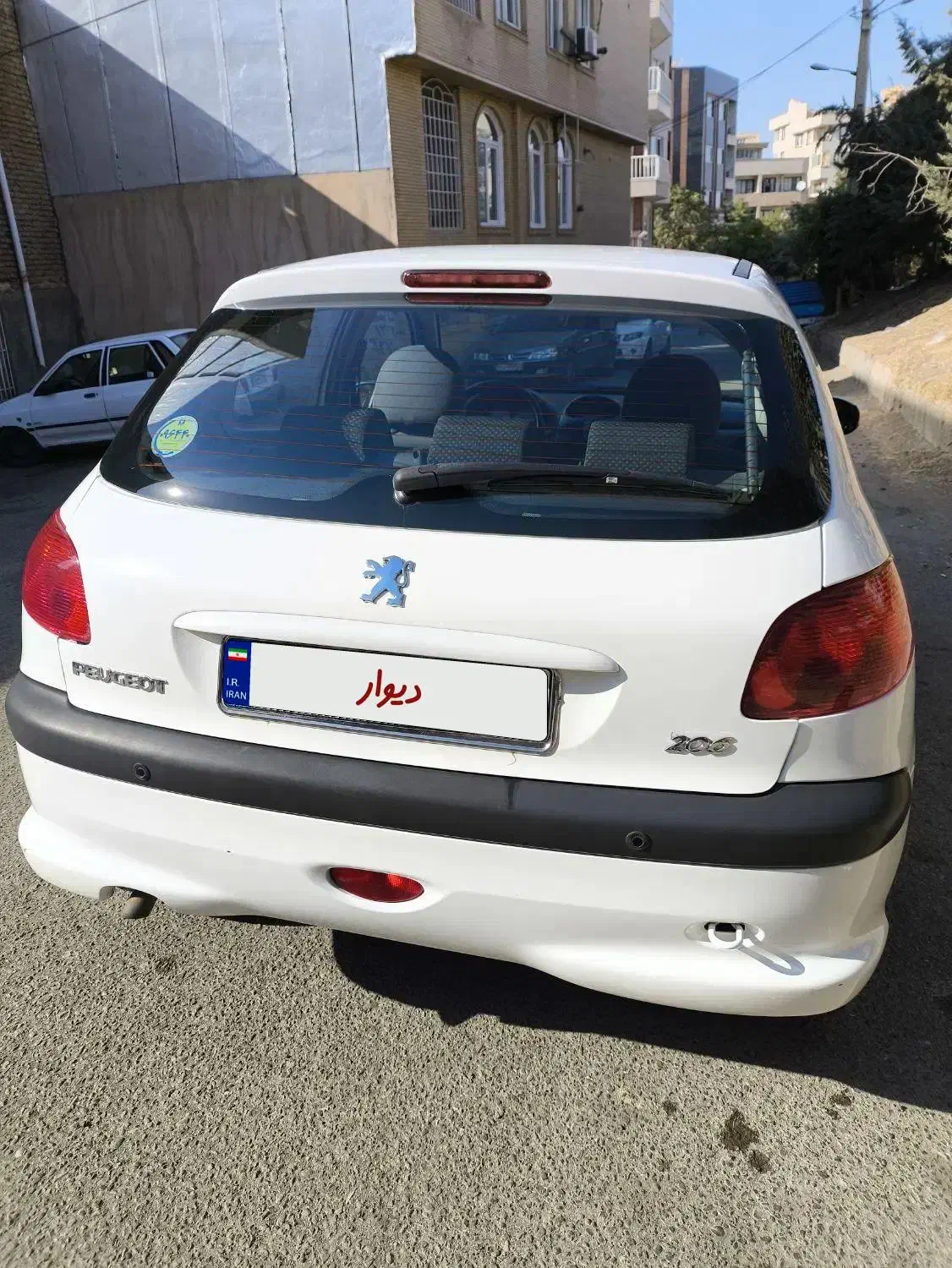 پژو ۲۰۶ تیپ ۲ بدون رنگ|خودرو سواری و وانت|سنندج, |دیوار