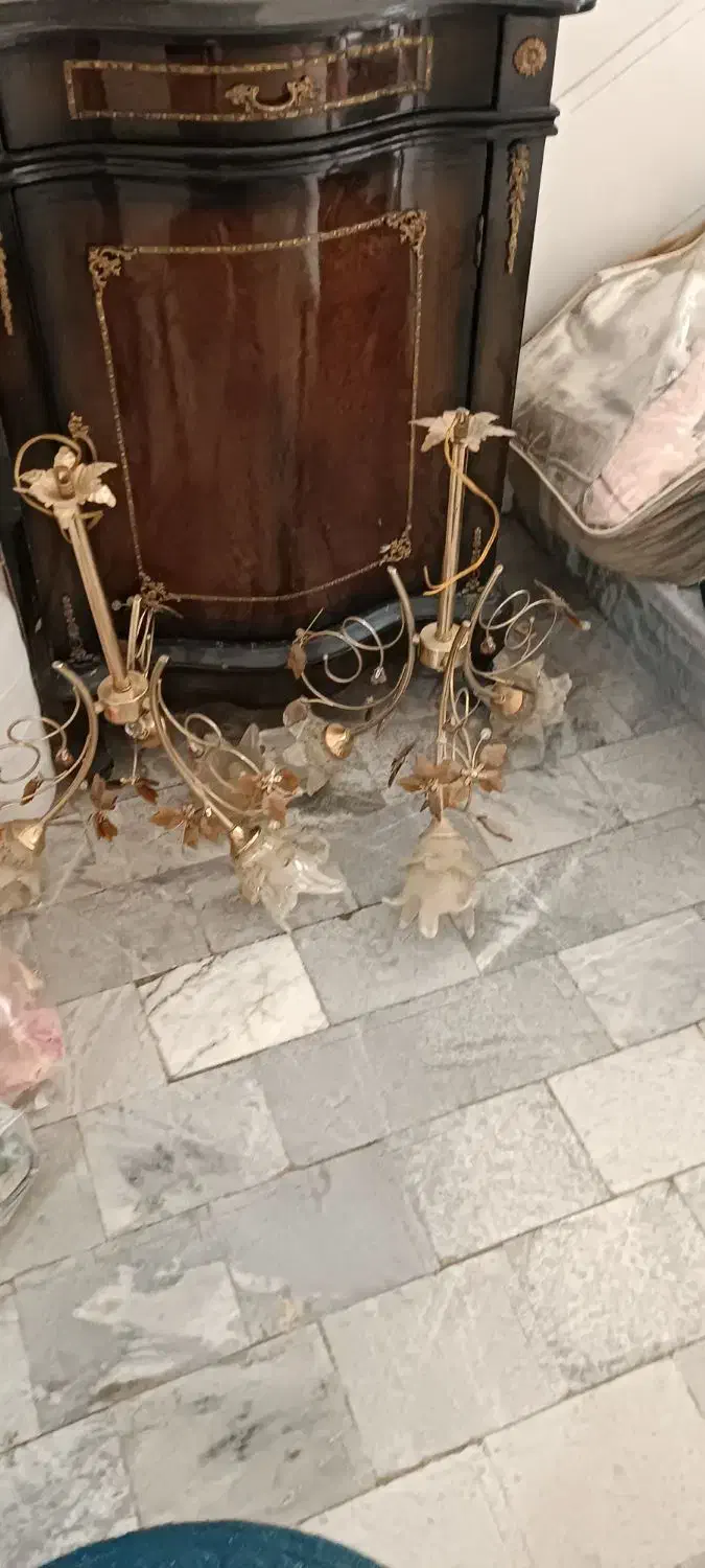 کنسول و لوستر و بخاری جهان|لوستر و چراغ آویز|تهران, شهرک فردوس (حسینی)|دیوار