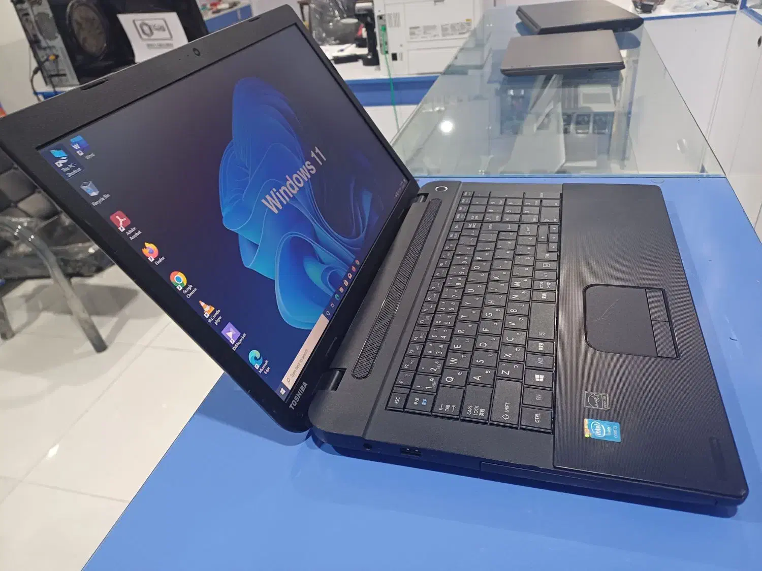 لپ تاپ توشیبا اداری دانش آموزی|رایانه همراه|میناب, |دیوار