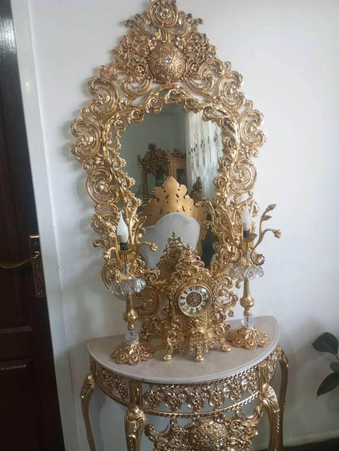 آینه شمدان وبوفه|بوفه، ویترین، کنسول|میاندوآب, |دیوار