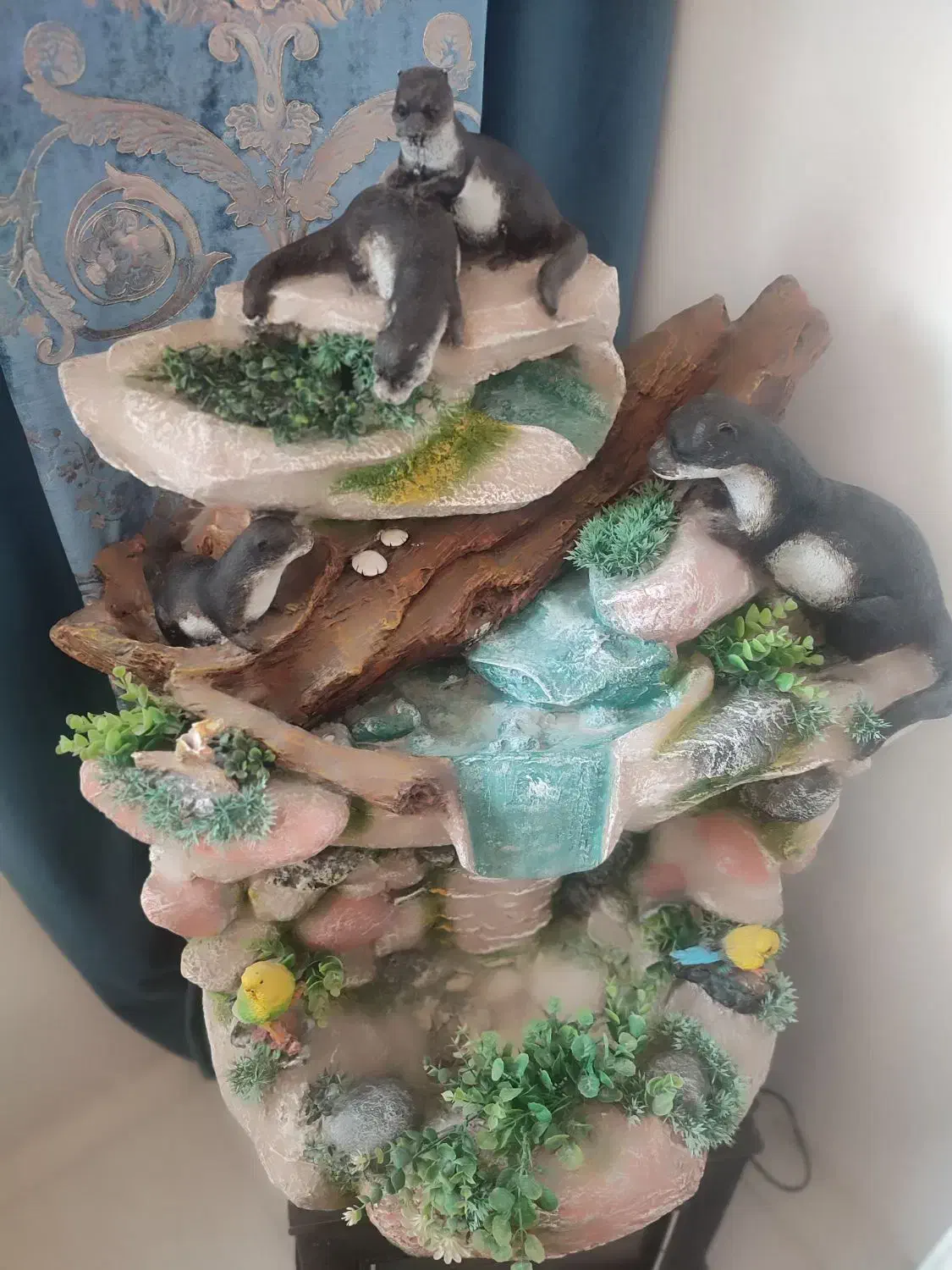 آبنما|مجسمه، تندیس، ماکت|قم, صفاشهر|دیوار