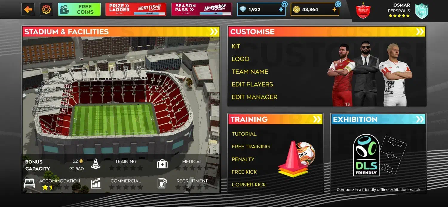 فروش اکانت دریم لیگ|کنسول، بازی ویدئویی و آنلاین|دلیجان, |دیوار