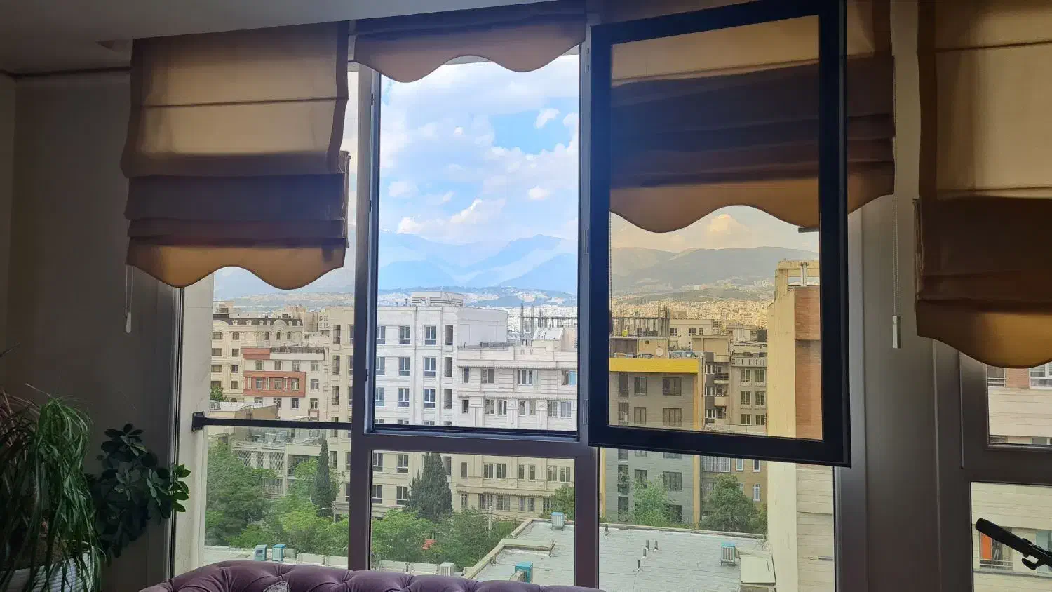 پرده رومن|پرده، رانر، رومیزی|تهران, تهرانپارس جنوبی|دیوار