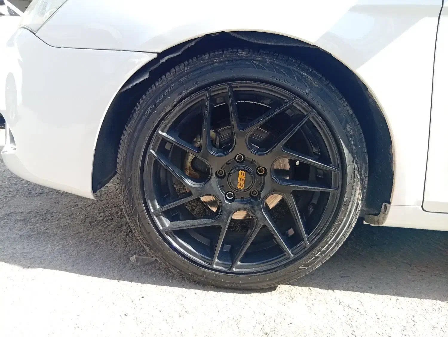 رینگ ۱۸ دو سایز bbs|قطعات یدکی و لوازم جانبی|تهران, طرشت|دیوار