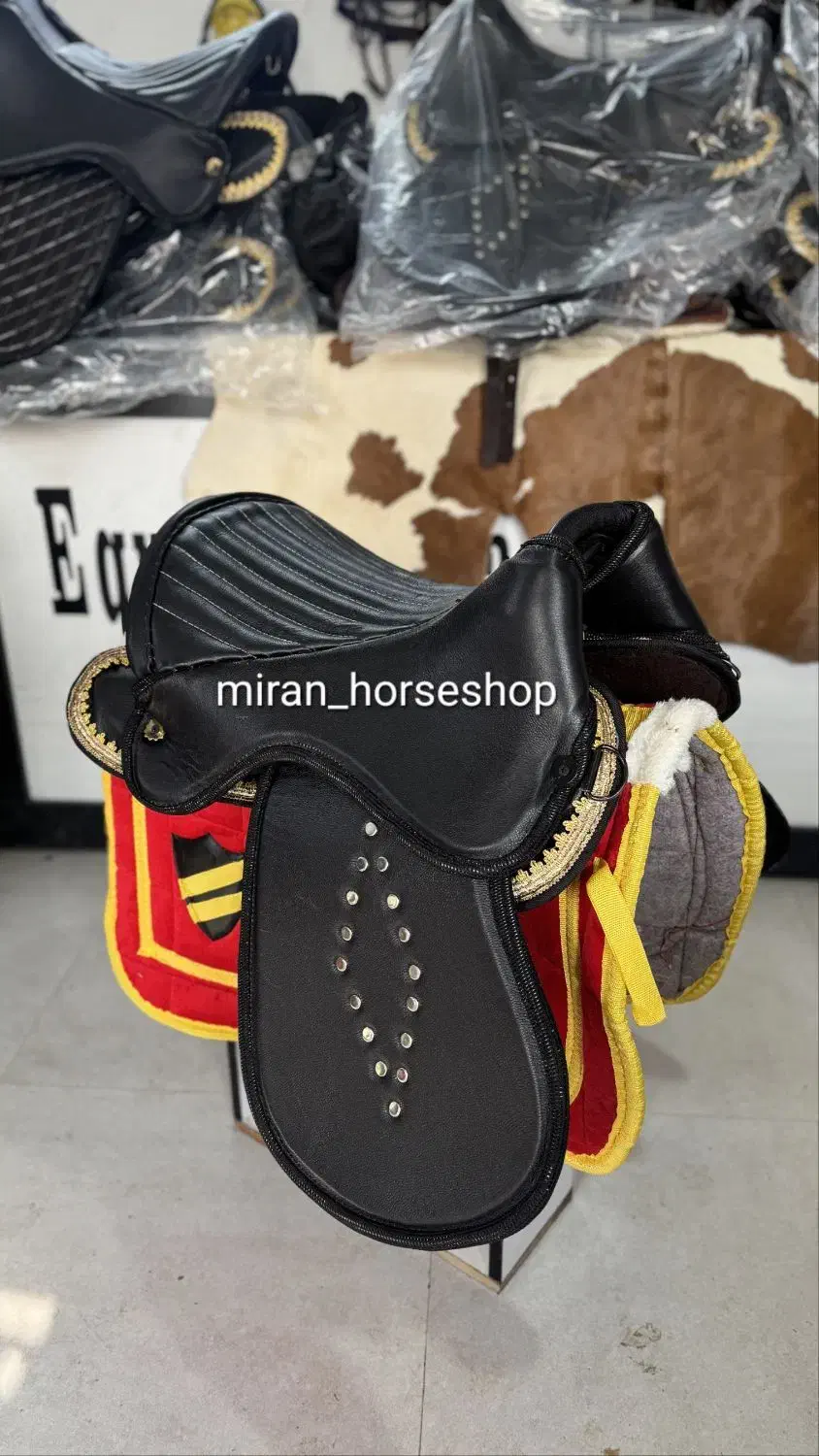 زین استرالیایی چرم|اسب و تجهیزات اسب‌سواری|زنجان, |دیوار