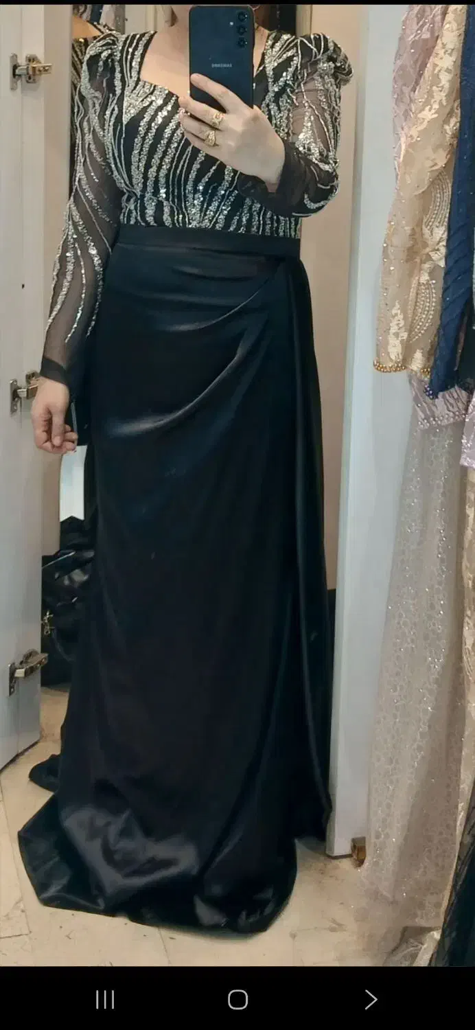 لباس مجلسی نو تن نخورده سایز 42|لباس|ری, فیروزآباد|دیوار