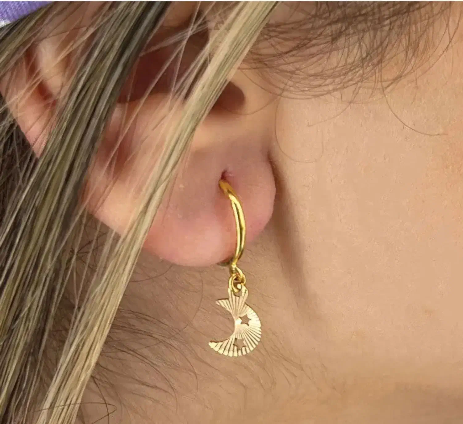 گوشواره طلا بچگانه|جواهرات|نجف‌آباد, طالقانی|دیوار