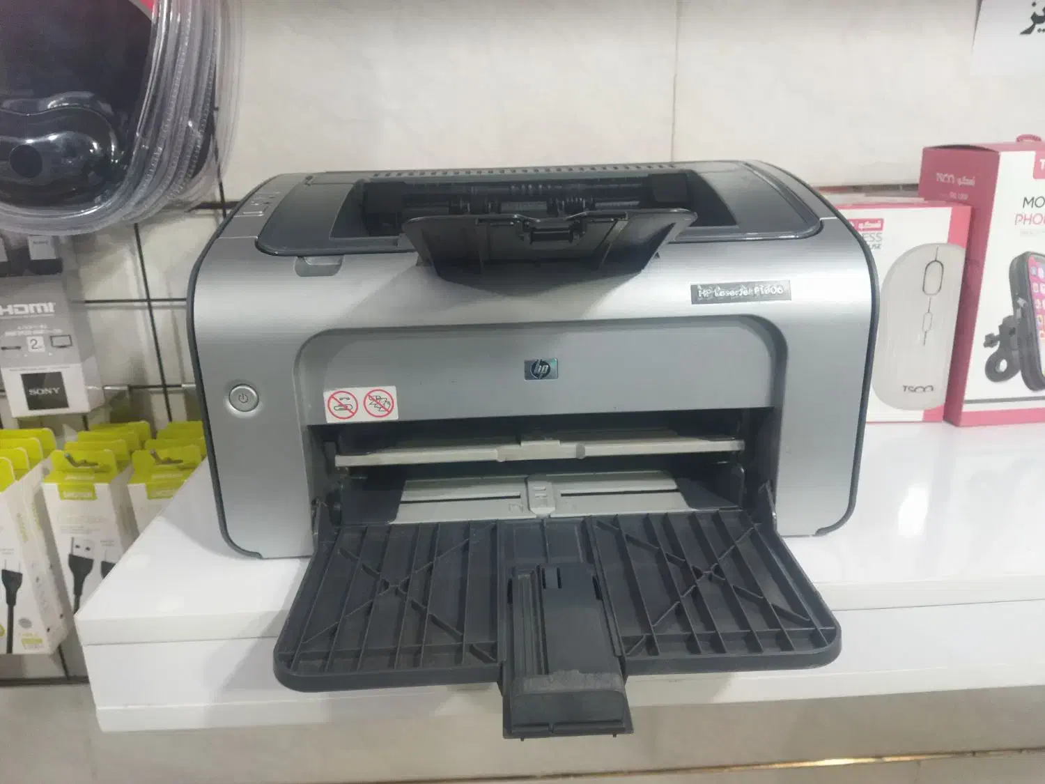 پرینتر  HP Laser jet 1018  و HP Laser jet p 1006|پرینتر، اسکنر، کپی، فکس|سیاهکل, |دیوار