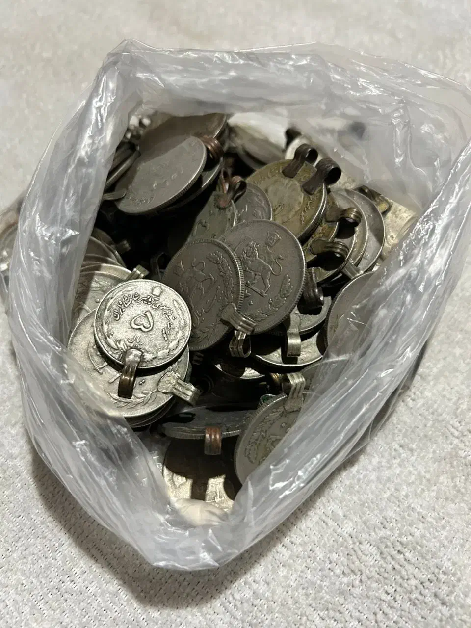 سکه های شاهی|کلکسیون سکه، تمبر، اسکناس|بندر ترکمن, |دیوار