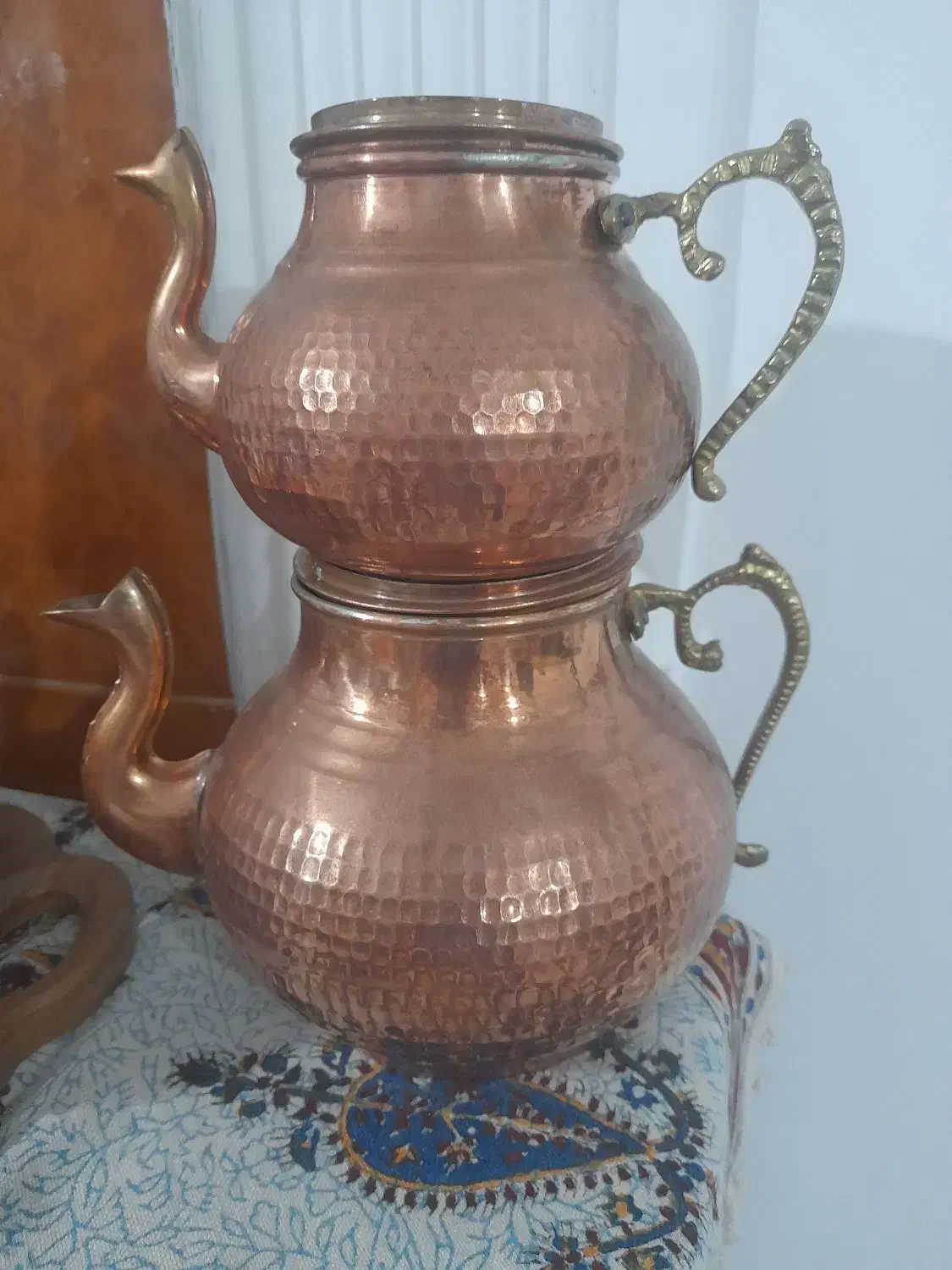 کتری قوری مس|قوری، کتری، قهوهساز دستی|بیرجند, |دیوار