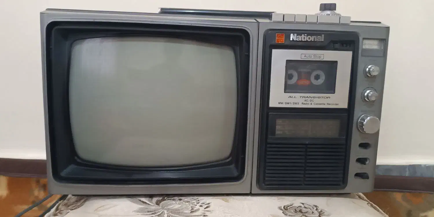 تلویزیون و ضبط نوستالژی national اصل ـ کلکسیونی|تلویزیون و پروژکتور|تبریز, |دیوار