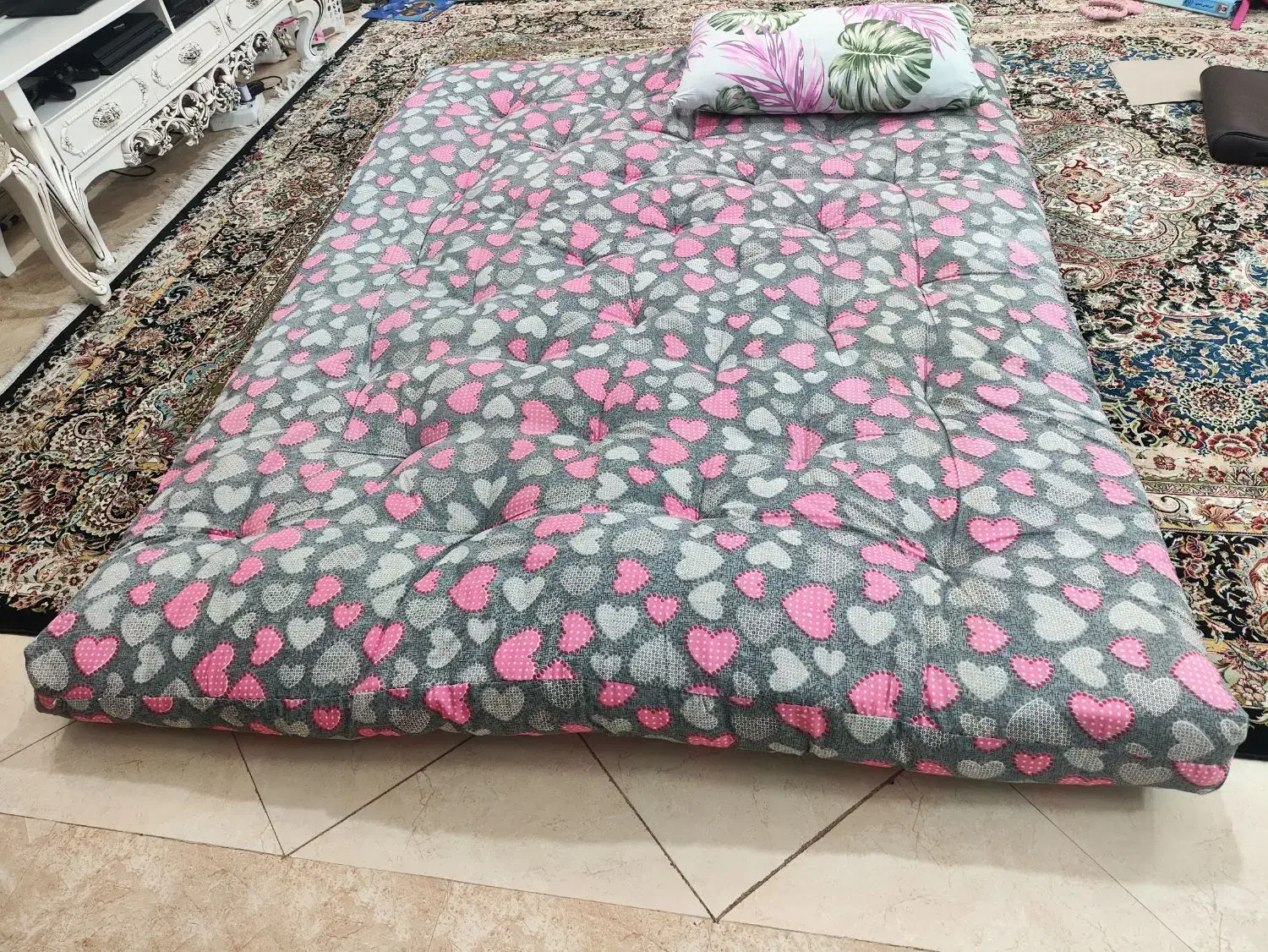 تشک پنبه ای دو نفره|رختخواب، بالش، پتو|یزد, |دیوار