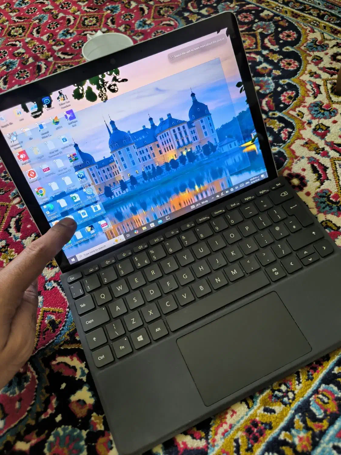 surface go 2 لبتاپ لمسی مایکروسافت در حد نو|رایانه همراه|تهران, سازمان برنامه جنوبی|دیوار