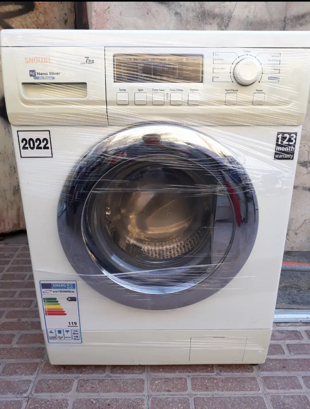 ماشین لباسشویی اسنوا 7kg بشرط موتور گیربکسی|ماشین لباسشویی و خشککن لباس|کرمانشاه, |دیوار