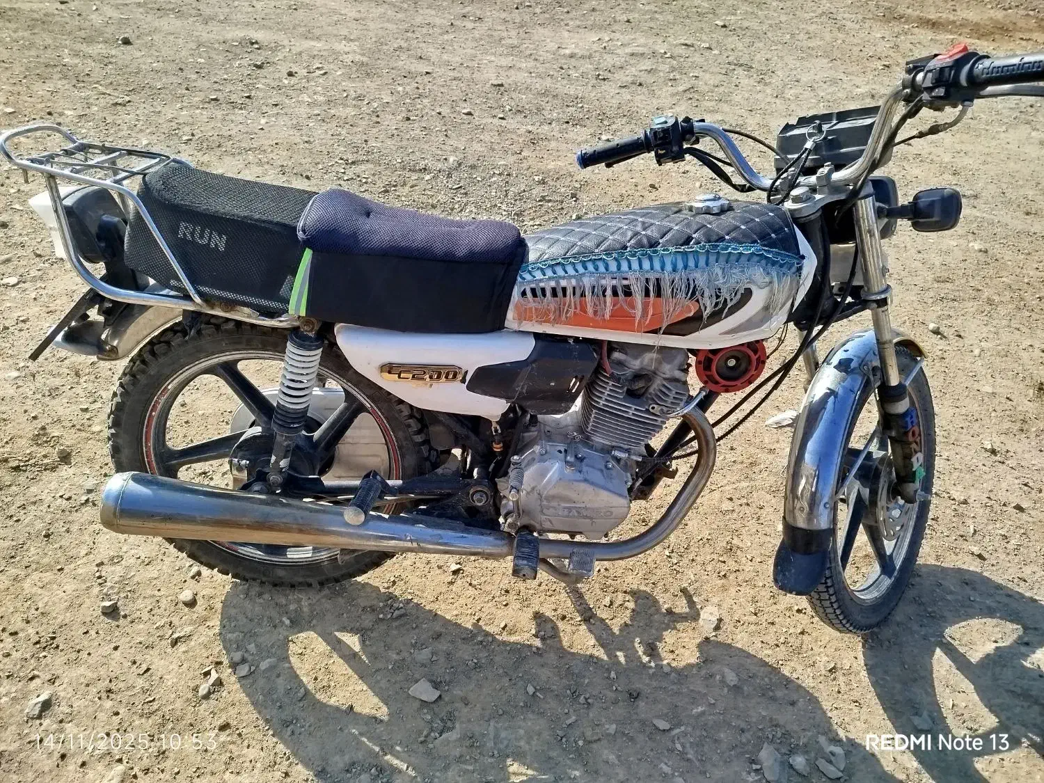 موتورسیکلت 200کویر فول تقویت|موتورسیکلت|پلدشت, |دیوار