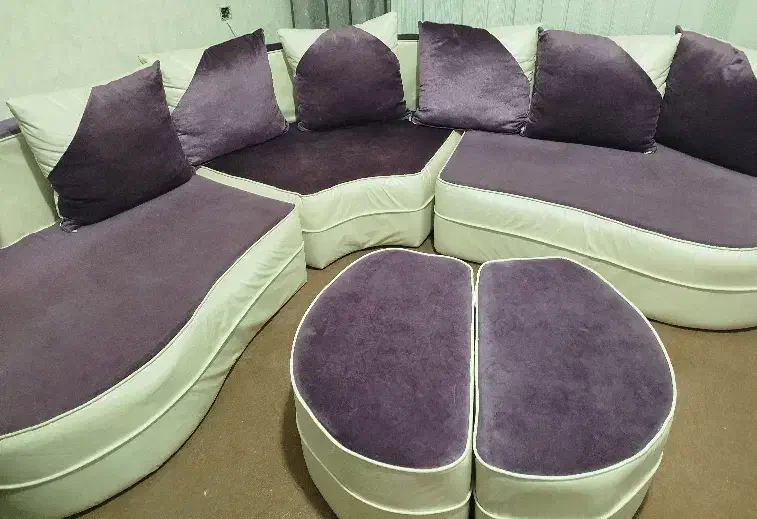 مبل ال بنفش|مبلمان خانگی و میز عسلی|مرودشت, بیست متری بیمارستان|دیوار