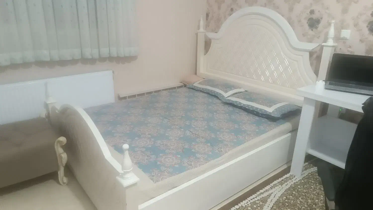 تخت دونفره|تشک تختخواب|ترکمانچای, |دیوار