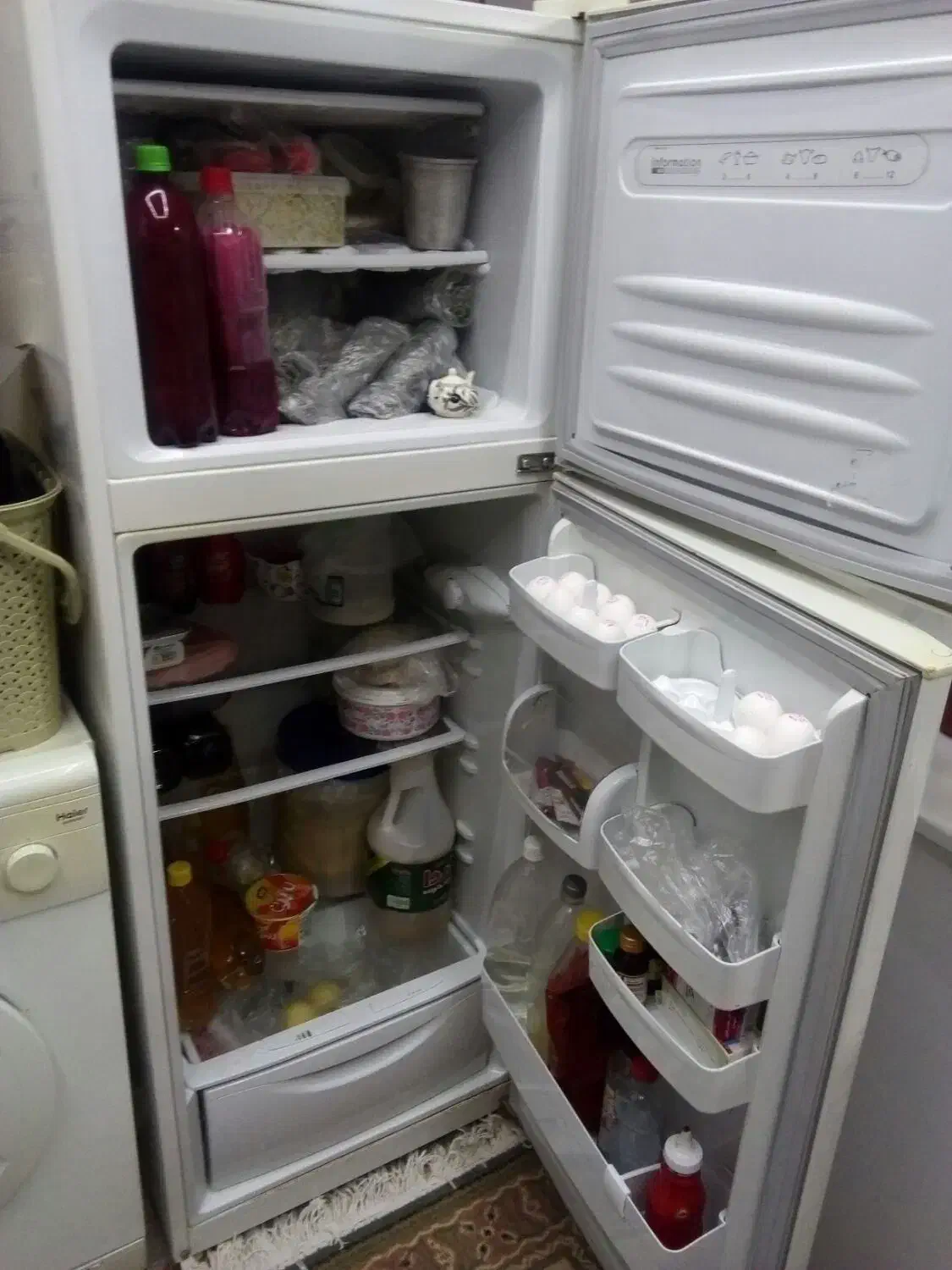 یخچال فریزر امرسان کاملا سالم و تمیز|یخچال و فریزر|فسا, |دیوار